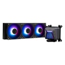 Sistema Enfriamiento Líquido Para Procesador, MSI MAG CORELIQUID, Iluminación RGB, Socket LGA - 1700/1851- AMD AM4/AM5, Conector 4 Pines, 3 pines ARGB, Negro. MAG CORELIQUID A15 360