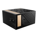 Fuente de poder MSI MAG - Ai1300W, 24 Pines ATX, 6x Conector 6+2 PCI-E 5.0 y 12x SATA, Abanico 135mm, 80 Plus Gold. MEG Ai1300P PCIE5