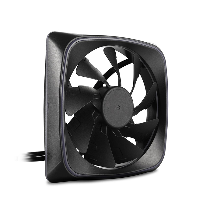 Abanico Sharkoon RGB SHARK Lights Fan - Para gabinete, RGB, caja 120mm, 1000 RPM Silencioso, conector de 3 pines.