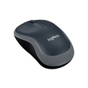 Mouse Logitech M185 - Ratón inalámbrico, 1000 dpi, rueda, usb, color gris. 910-002225