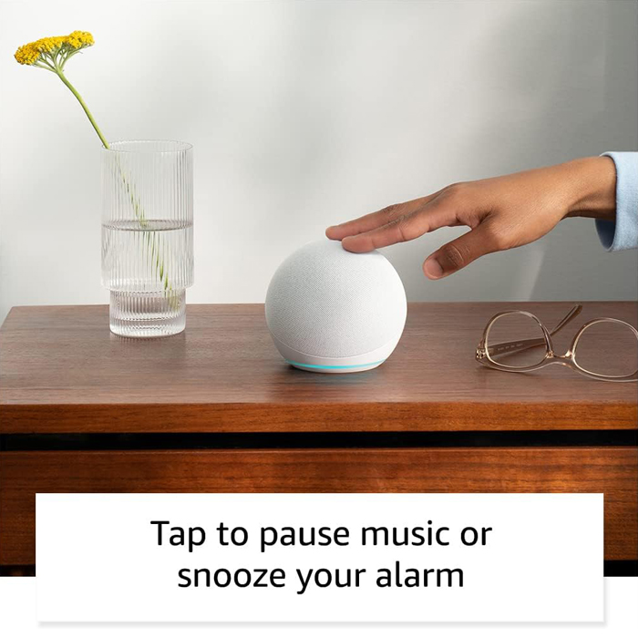 Smarthome Amazon Echo Dot 5th-Gen - Altavoz inteligente con el asistente Alexa integrado, dolby audio, Wi-Fi 802.11ac (2,4 GHz/5 GHz), bluetooth, color carbon. 840080503653
