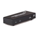 Adaptador VCOM HDMI a VGA/YPbPr DD495 - HDMI v1.3 a VGA+SPDIF/YPbPr+Audio, Caja Metalica, Resolución Maxima: 1920x1080, de poder AC (50HZ, 60HZ), 100V-240V, Salida: DC5V/1A