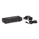 Adaptador VCOM HDMI a VGA/YPbPr DD495 - HDMI v1.3 a VGA+SPDIF/YPbPr+Audio, Caja Metalica, Resolución Maxima: 1920x1080, de poder AC (50HZ, 60HZ), 100V-240V, Salida: DC5V/1A