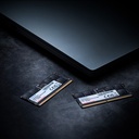 Memoria Ram SODIMM ADATA Premier - Capacidad de 8GB DDR5 SO-DIMM, 5600Mhz, ECC, CL46, 1.1V, 262 pines, color negro. AD5S560032G-S