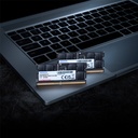 Memoria Ram SODIMM ADATA Premier - Capacidad de 8GB DDR5 SO-DIMM, 5600Mhz, ECC, CL46, 1.1V, 262 pines, color negro. AD5S560032G-S