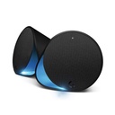Bocinas Logitech G560 LightSync PC Gaming - Sistema de altavoces 2.1 con bluetooth, rgb, 240W (RMS), entradas 3.5mm, DTS-X ultra sorround, color negro. 980-001300