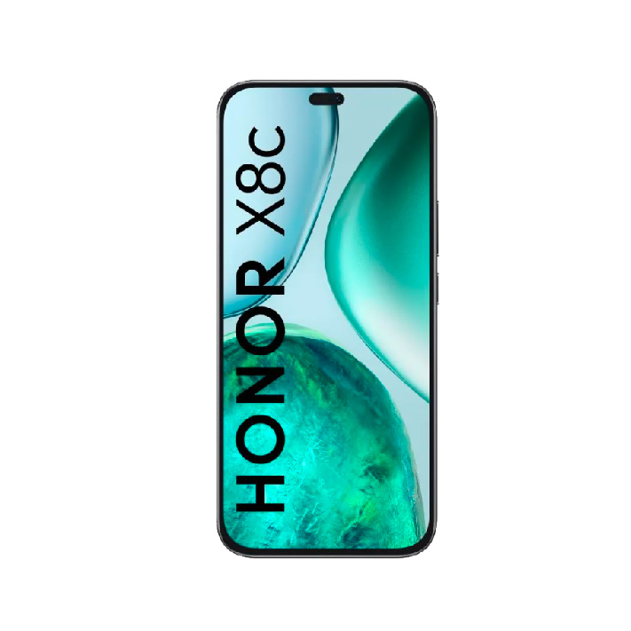 Celular Honor X8C - 6.7" (2412 x 1080), Cámara frontal 50MP, Trasera 108MP, GA 5MP, Almacenamiento 512GB, 8GB Ram, Android 15, Bateria de 5000mAh, Color: Negro. X8C