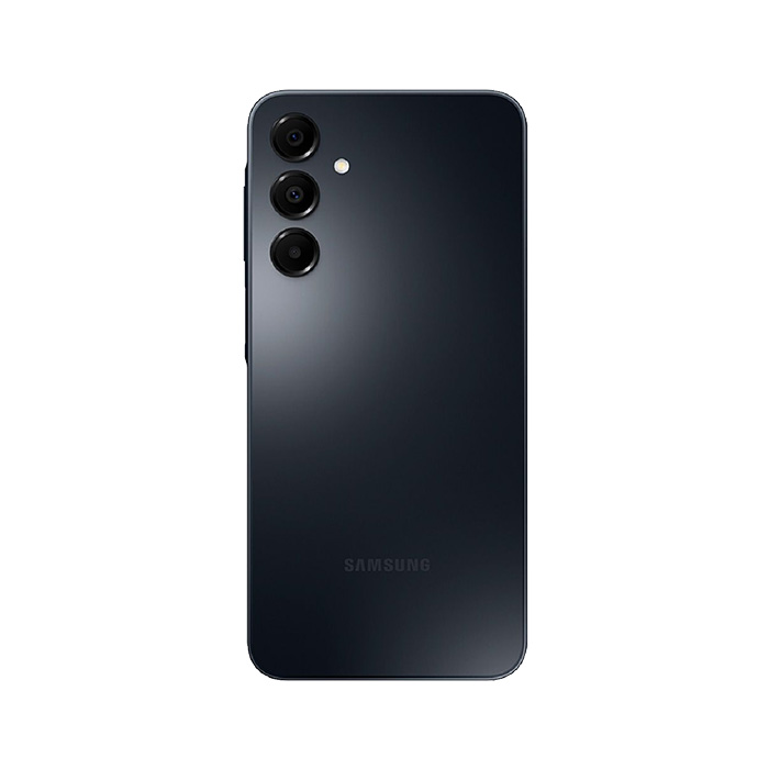 Celular Samsung A16 - De 6.7" 1080x2340 FHD, Cámara frontal 13MP, Cámara 50MP + 5MP+2MP, Almacenamiento 128GB, 6GB Ram, MicroSD hasta 1TB, Android 14, 5000mAh, Color Negro. SM-A165M