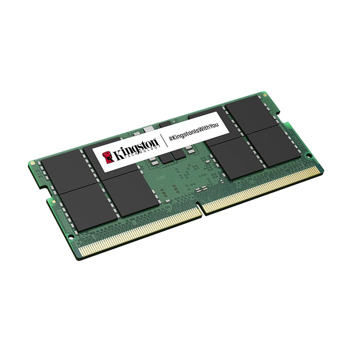 Memoria Ram SODIMM Kingston ValueRAM - Capacidad de 8GB DDR5 SO-DIMM, (PC5-44800)5600MHz, Non-ECC, CL46, 1Rx8, 1.1V, 262 pines. KVR56S46BS8-8