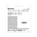 Tarjeta de memoria MicroSD Kingston Select Plus - UHS-I clase 10, hasta 100MB/s Lectura, 10MB/s escritura, con capacidad de 128GB. SDCS2/128GB