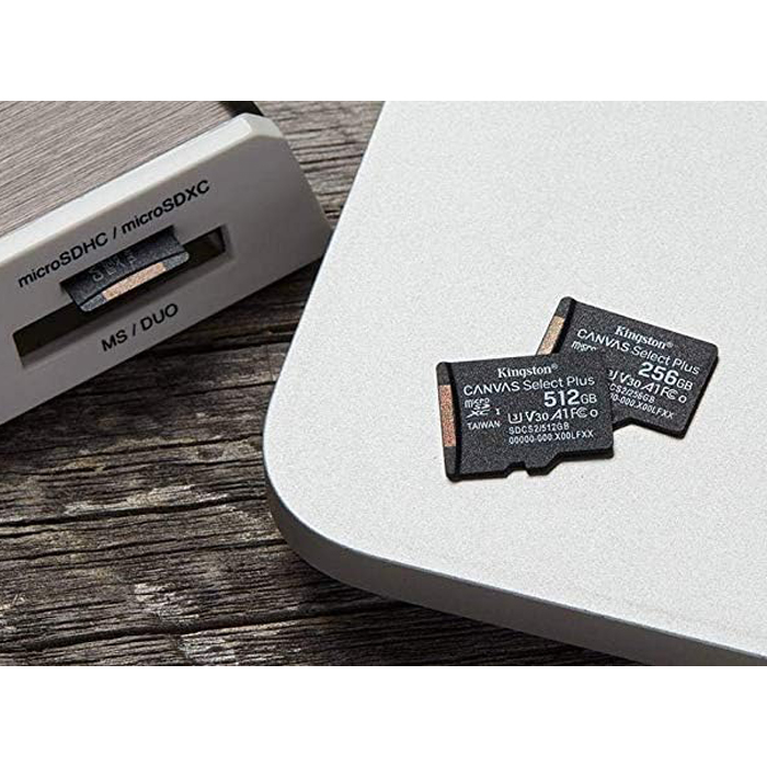Tarjeta de memoria MicroSD Kingston Select Plus - UHS-I clase 10, hasta 100MB/s Lectura, 10MB/s escritura, con capacidad de 128GB. SDCS2/128GB