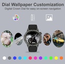 Reloj inteligente Argom Skeiwatch C70 ARG-WT-6070BK - Pantalla TFT 1.39" , Bluetooth 5.3, IP67, Correa Adicional, Negro