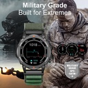 Reloj inteligente Argom SkeiWatch C80 ARG-WT-6080BK - Pantalla 1.43" Amoled , Bluetooth 5.3, Grado Militar, Negro. ARG-WT-6080BK