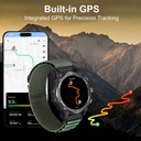 Reloj inteligente Argom SkeiWatch C80 ARG-WT-6080BK - Pantalla 1.43" Amoled , Bluetooth 5.3, Grado Militar, Negro. ARG-WT-6080BK