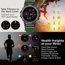 Reloj inteligente Argom SkeiWatch C80 ARG-WT-6080BK - Pantalla 1.43" Amoled , Bluetooth 5.3, Grado Militar, Negro. ARG-WT-6080BK