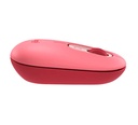 Mouse Logitech POP - Ratón inalámbrico, bluetooth, óptico, 4000 dpi, color heartbreaker rose. 910-006545
