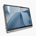 Laptop Lenovo IdeaPad Flex 5 14IAU7 - 14" WUXGA 1920x1200, Intel Core i3-1215U, 8GB RAM DDR4, 256GB SSD M.2 NVME, Webcam, WiFi, Bluetooth, Windows 11 Home, Inglés, Color Gris