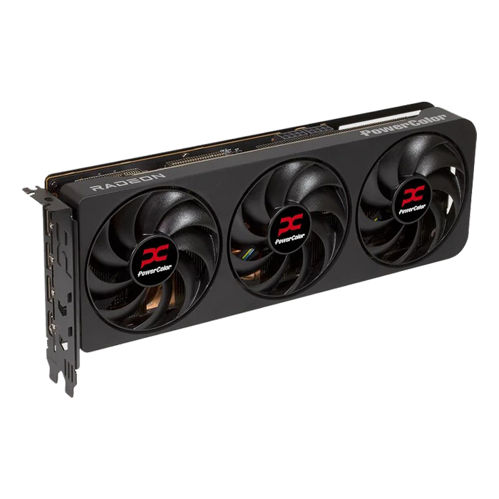 Tarjeta de Video PowerColor Reaper - AMD Radeon RX9070XT, 16GB GDDR6, 256-bit, 1 x HDMI 2.1，3 x DisplayPort 2.1, PCIE 4.0 x 8, 2x Abanico RX9070XT 16G-A