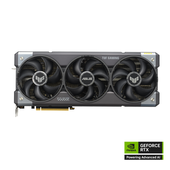 Tarjeta de video ASUS TUF GeForce RTX 5090 - 32GB GDDR7, 512-bit, PCI Express 5.0, 3x Native DisplayPort 2.1b, 1x Native HDMI 2.1b, 3x abanicos. TUF-RTX5090-32G-GAMING