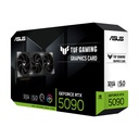 Tarjeta de video ASUS TUF GeForce RTX 5090 - 32GB GDDR7, 512-bit, PCI Express 5.0, 3x Native DisplayPort 2.1b, 1x Native HDMI 2.1b, 3x abanicos. TUF-RTX5090-32G-GAMING