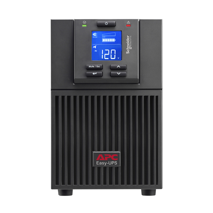 Batería de Respaldo APC Easy UPS On-Line SRV 2000VA - De 2.0kVA, on-line, pantalla lcd, 4x NEMA L5-20P, usb, RS-232. SRV2KA