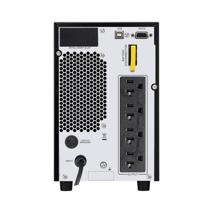 Batería de Respaldo APC Easy UPS On-Line SRV 2000VA - De 2.0kVA, on-line, pantalla lcd, 4x NEMA L5-20P, usb, RS-232. SRV2KA
