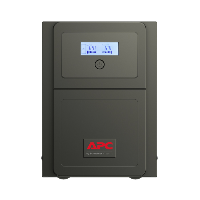 Batería de Respaldo APC Easy UPS SMV 3000VA - De 3.0kVA, AVR, línea interactiva, pantalla lcd, 6x NEMA 5-20R, 1x NEMA L5-30R, 2100watts, usb, serial. SMV3000CA