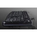 Teclado & Ratón óptico Logitech MK120 - Resistente a salpicaduras, Inglés, Negro, USB 920-002565