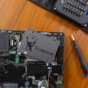 Unidad de Estado Sólido (SSD) Kingston SSDNow A400 - Capacidad de 480GB, 500MB/s de lectura, 450MB/s de escritura, SATA3 Rev.3 6Gbit/s, 7mm. SA400S37/480G