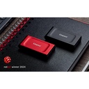 SSD Externo Kingston SXS1000, 1TB, USB 3.2 Gen 2, Lectura 1050 MB/s, Escritura 1000MB/s, Negro SXS1000/1000G