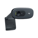 Webcams Logitech HD C270 - Resolución 1280 x 720, micrófono integrado con rightsound, clip/base universal, usb 2.0. 960-000621/947/694