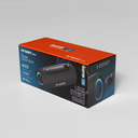 Bocina Argom RADYON X32, Altavoces portable, Bluetooth 5.3, 20W RMS, 2000 mAh, Luces Led, color Negro. ARG-SP-3123BK