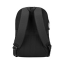 Mochila Targus Intellect Advance para laptop 15.6", correas ajustables, poliéster, negro TSB968LP