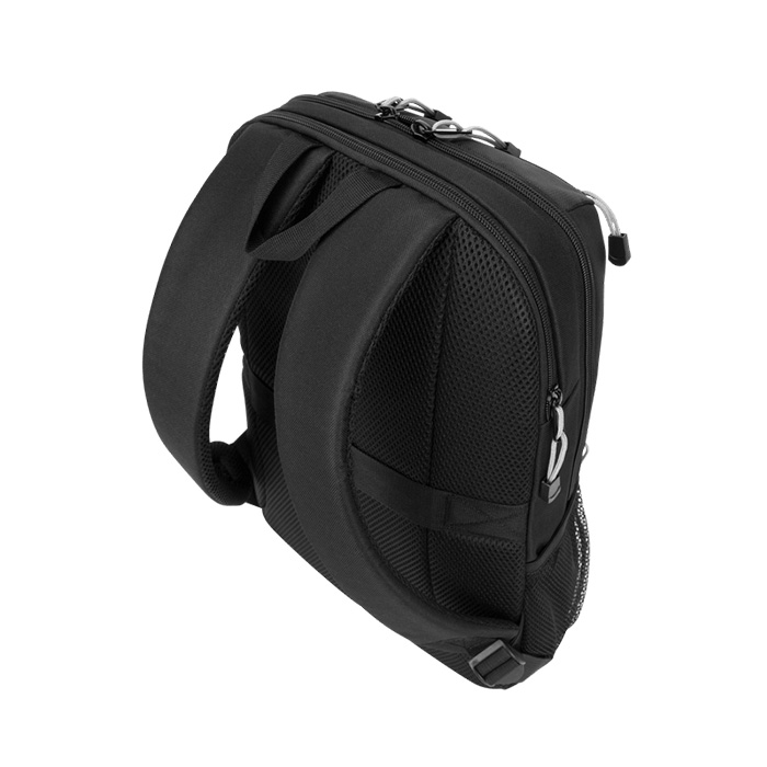 Mochila Targus Intellect Advance para laptop 15.6", correas ajustables, poliéster, negro TSB968LP
