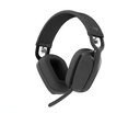 Auricular Logitech Zone Vibe 100 - Audífono con micrófono inalámbrico, bluetooth, supresor de ruido, Compatible: Windows, macOS o ChromeOS y con dispositivos iOS y Android con Bluetooth. 981-001214