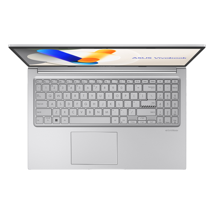 Laptop Asus Vivobook 15 (X1504ZA) - Pantalla 15.6" (1920X1200)LED, Intel® Core™ i5-1235U, 8GB RAM DDR4, 512GB SSD, Intel® Graphics, Webcam, BT, Windows 11 Home en Español, Color Plateado. 90NB1022-M00UA0