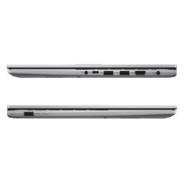 Laptop Asus Vivobook 15 (X1504ZA) - Pantalla 15.6" (1920X1200)LED, Intel® Core™ i5-1235U, 8GB RAM DDR4, 512GB SSD, Intel® Graphics, Webcam, BT, Windows 11 Home en Español, Color Plateado. 90NB1022-M00UA0