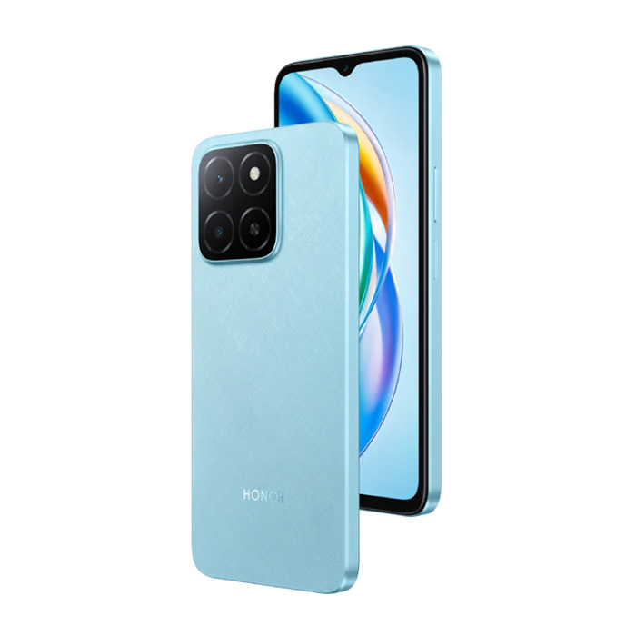 Celular Honor X5B - 6.5" 720 x 1612 pixeles, Cámara frontal 5MP, Trasera 50MP, Almacenamiento 128GB, 4GB Ram, Android 14, Bateria de 5100mAh, Color Azul. HONX5B