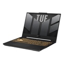 Laptop Asus TUF 15 - Pantalla 15.6" (1920X1200)FHD, Intel® Core™ i5-1250H, 16GB RAM LPDDR5, 1TB SSD, Nvidia RTX 3050 4GB, Webcam, BT, Windows 11 Home en Español, Color Gris. 90NR0GW1-M00PT0