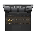 Laptop Asus TUF 15 - Pantalla 15.6" (1920X1200)FHD, Intel® Core™ i5-1250H, 16GB RAM LPDDR5, 1TB SSD, Nvidia RTX 3050 4GB, Webcam, BT, Windows 11 Home en Español, Color Gris. 90NR0GW1-M00PT0