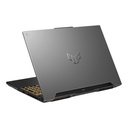 Laptop Asus TUF 15 - Pantalla 15.6" (1920X1200)FHD, Intel® Core™ i5-1250H, 16GB RAM LPDDR5, 1TB SSD, Nvidia RTX 3050 4GB, Webcam, BT, Windows 11 Home en Español, Color Gris. 90NR0GW1-M00PT0