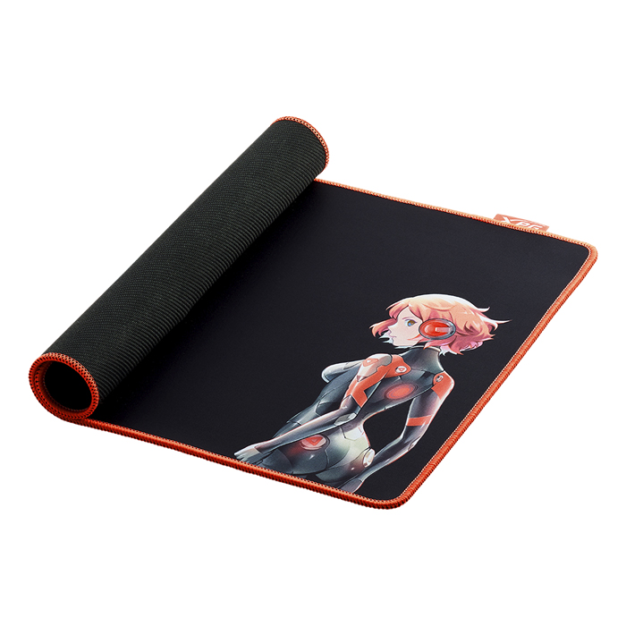 Mousepad ADATA XPG BATTLEGROUND L-BK/OGCWW - Resistente, microfibra, antideslizante, dimensión 420x335 mm, color negro.