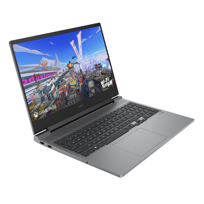 Laptop HP OMEN 16 - Pantalla de 16.1" Full HD, Intel Core™ i7-14650HX, 32GB DDR5, 1TB SSD M.2 NVME, Webcam, WiFi, Bluetooth, Gráficos NVIDIA® GeForce RTX™ 4060 8GB GDDR6, Windows 11 Home Ingles, Color Gris. 9R8T5UA#ABA