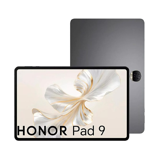 Tablet Honor Pad 9 - De de 12.1" HD, Snapdragon® 6 Gen 1, 8GB  , Con capacidad de 256GB, Cámara 8MP frontal, 13MP Posterior, Bluetooth, WiFi, LTE, Android 13, Color Gris. Honor Pad 9