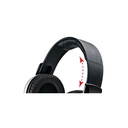 Auricular Genius HS-05A - Audífono con micrófono deluxe, flexible, controles en línea, cable enrollable, color negro/gris.
