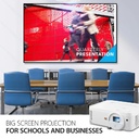 Proyector Viewsonic LS500 WH - 3000 Lumens, Resolución WXGA (1280x800), Contraste: 3.000.000:1, Lámpara Hasta 30,000 Horas, HDMI, RS232, LS500WH.