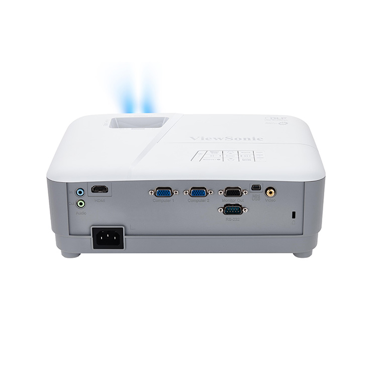 Proyector Viewsonic PA503S - SVGA DLP, 3800 Lumens, 3D, 22000:1, XGA, Lámpara Hasta 15000 Horas, HDMI, VGA, RS232