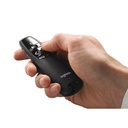 Logitech Wireless Presenter R400 - Presentador inalámbrico con puntero láser, alcance 15m, receptor usb. 910-001354