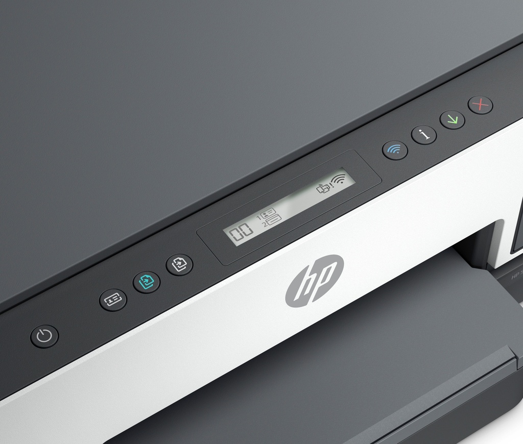 Impresora Multifuncional HP Smart Tank 720 - Impresora-escáner-copiadora, ADF, 15ppm negro 9ppm color, resolución hasta 4800 x 1200 dpi, wifi, usb B 2.0, Color Blanca. 6UU47A#AKY