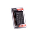 Teclado Numerico Argom ARG-KB-1076, usb retráctil, cable de 2.6 pies USB, color negro.